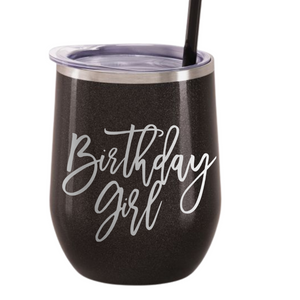 Birthday Girl Wine Tumbler