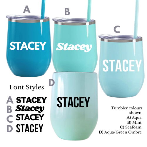 Wine Tumbler - DESIGN YOUR OWN