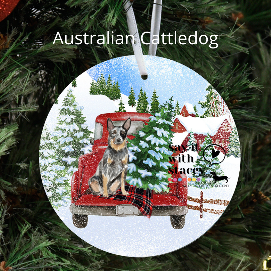 Dog christmas decoration hot sale