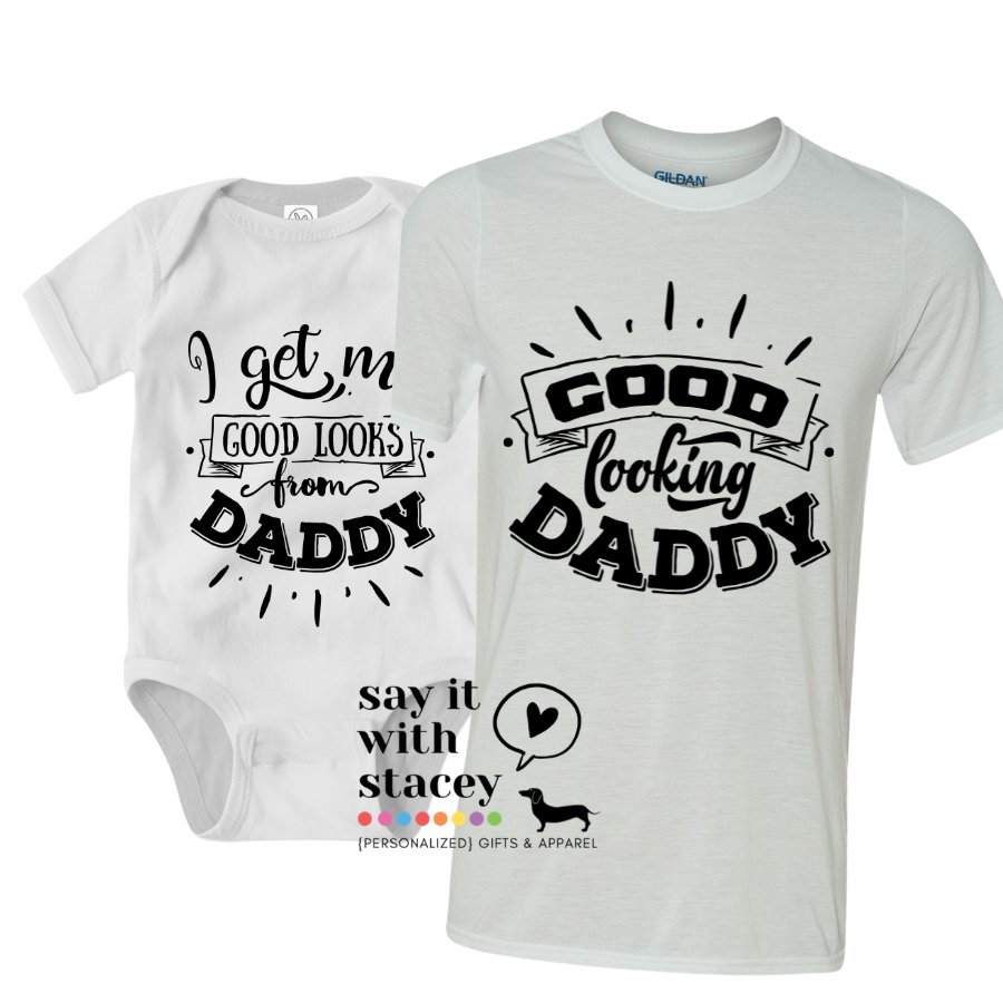 Father's Day Baby + Daddy Shirt Sets