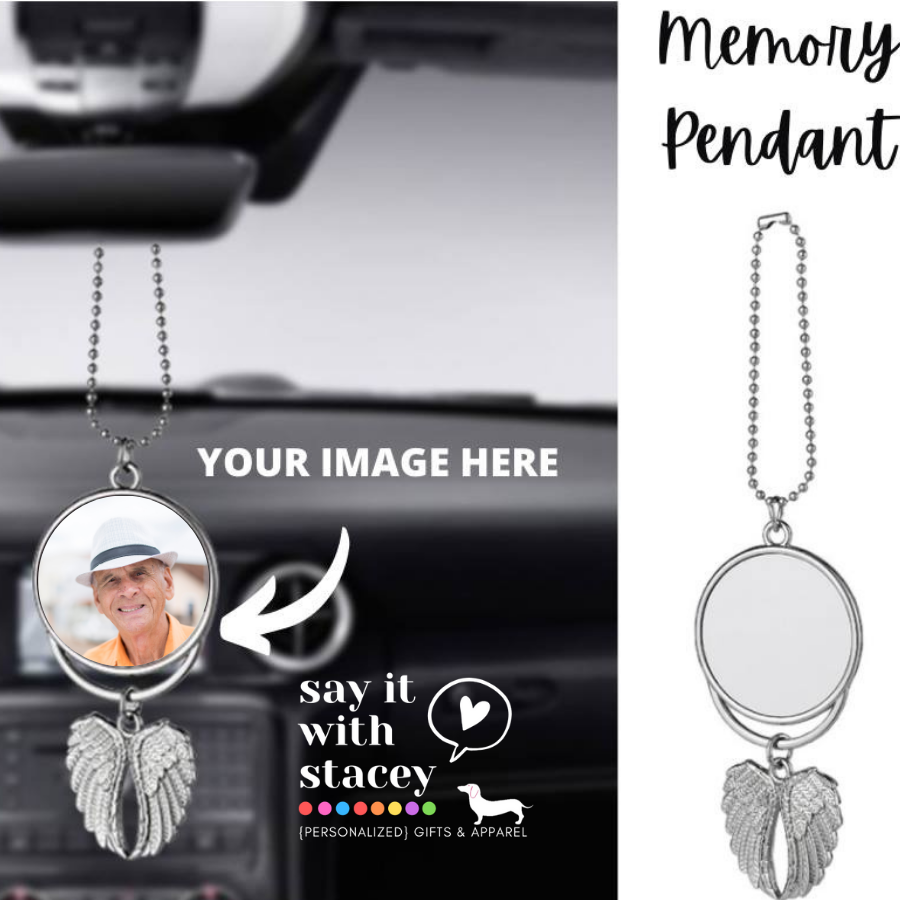 Photo pendant 2025 with wings
