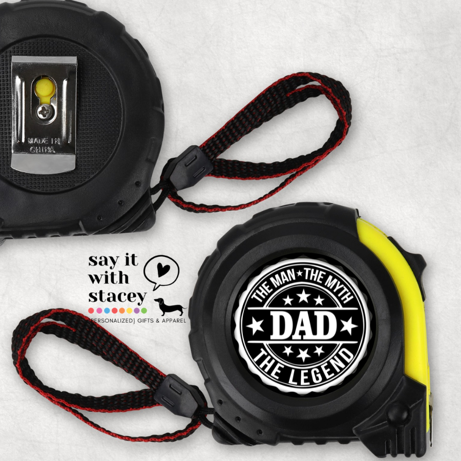 Dad The Legend Tape Measure