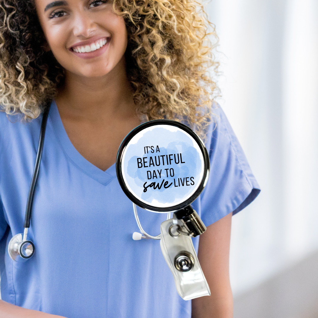 Badge reel (nurses, teachers etc)