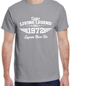 Certified Living Legend Since 1972