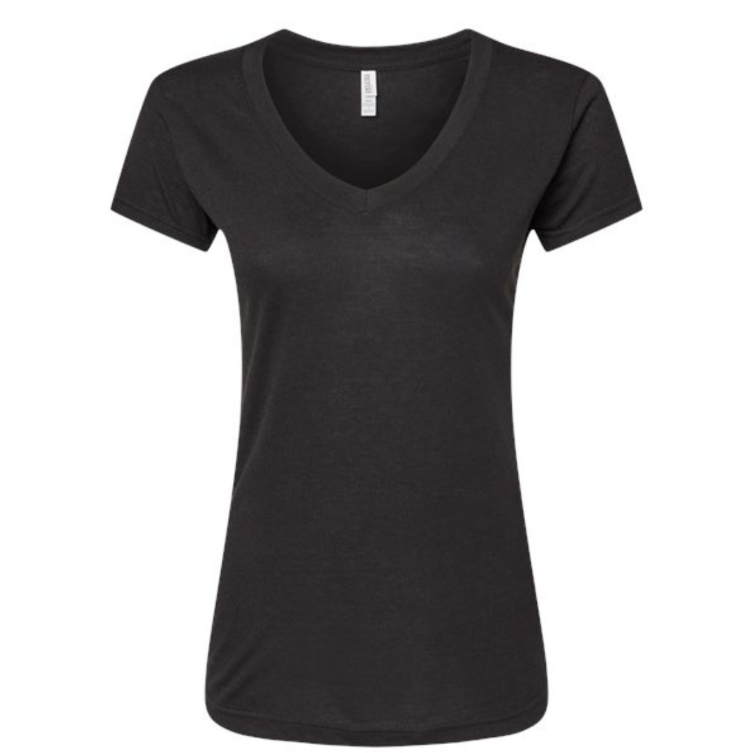 Soft Style Ladies Fitted V Neck - Design your own