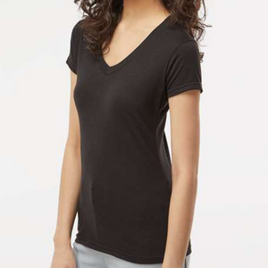 Soft Style Ladies Fitted V Neck - Design your own