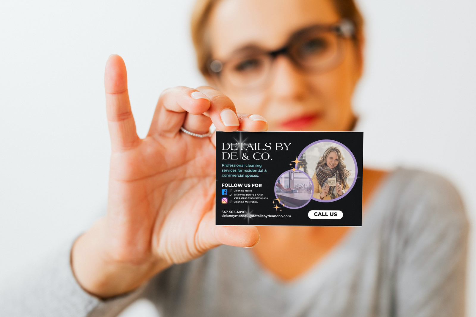 Business Card Size Magnet