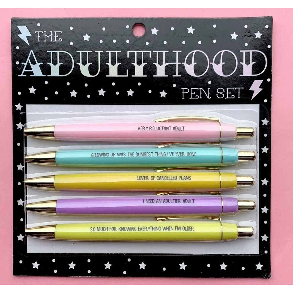 Adulthood Pen Set