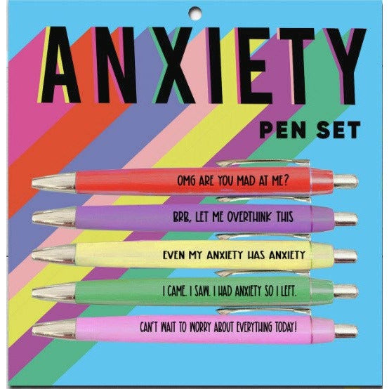 Anxiety Pen Set