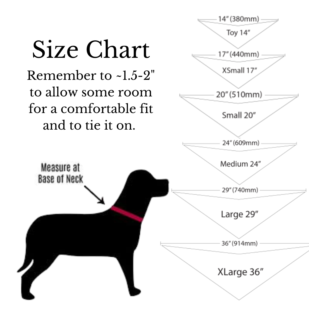 Wicked Cute Orange Dog Bandana