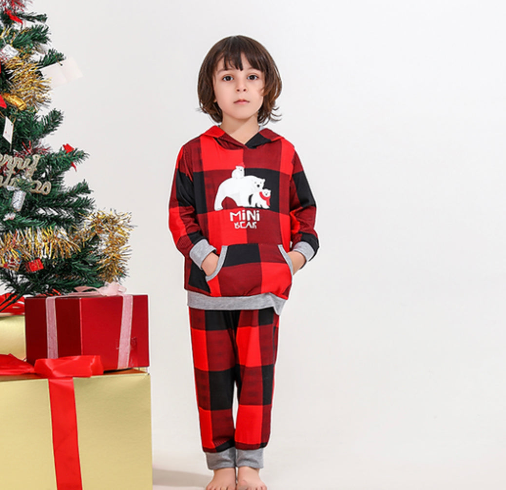 Matching Family Christmas Hooded PJS
