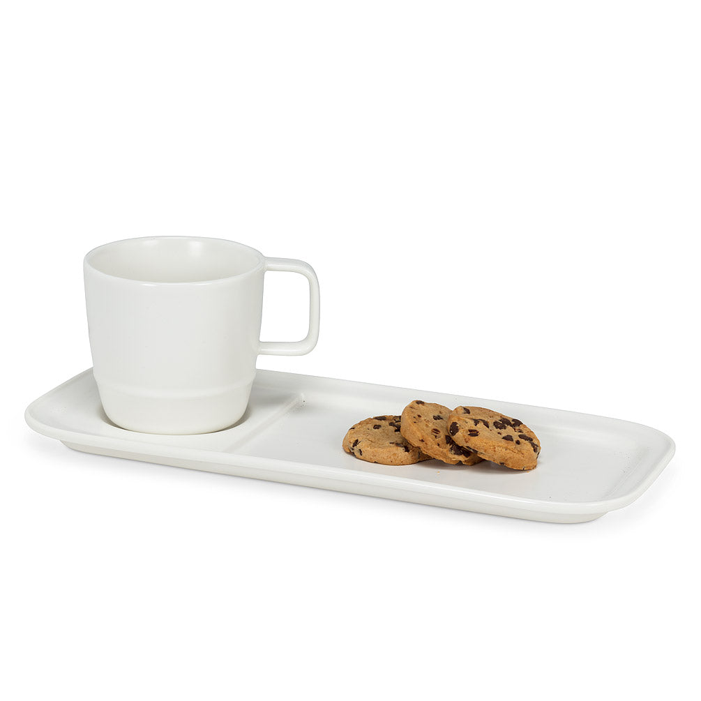Mug & Rectangle Plate Set