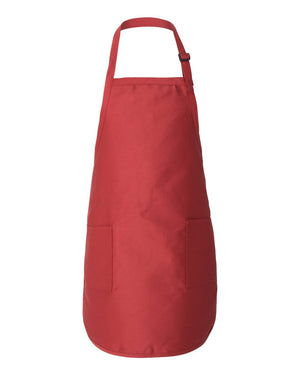 Full Length Apron with Adjustable Neck Strap/Pockets- Design your own