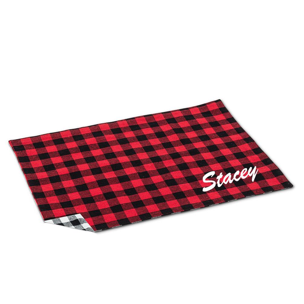 Buffalo Check Reversible Place Mat