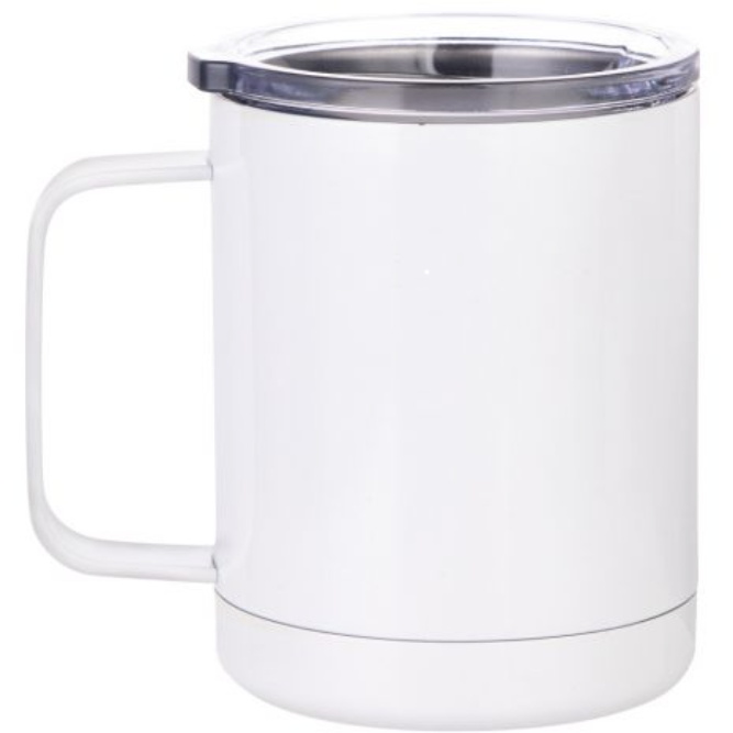 DESIGN YOUR OWN: 10oz Stainless Steel Mug with Lid