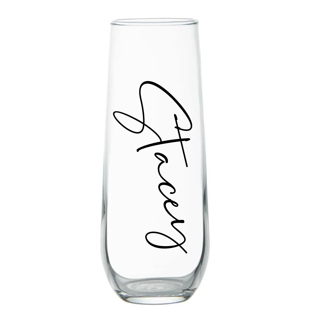 Stemless Champagne Flute