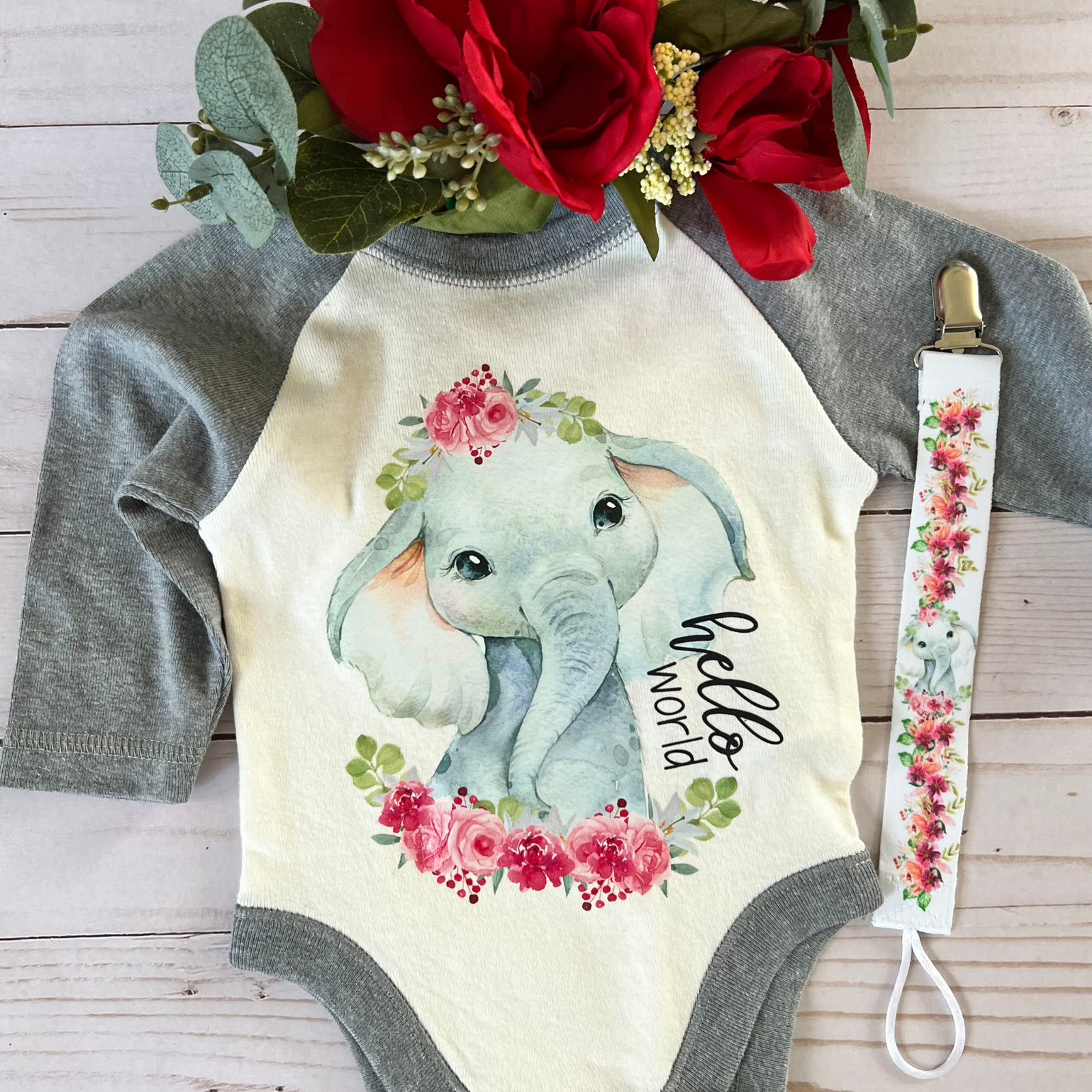 Pacifier clip Say it with Stacey