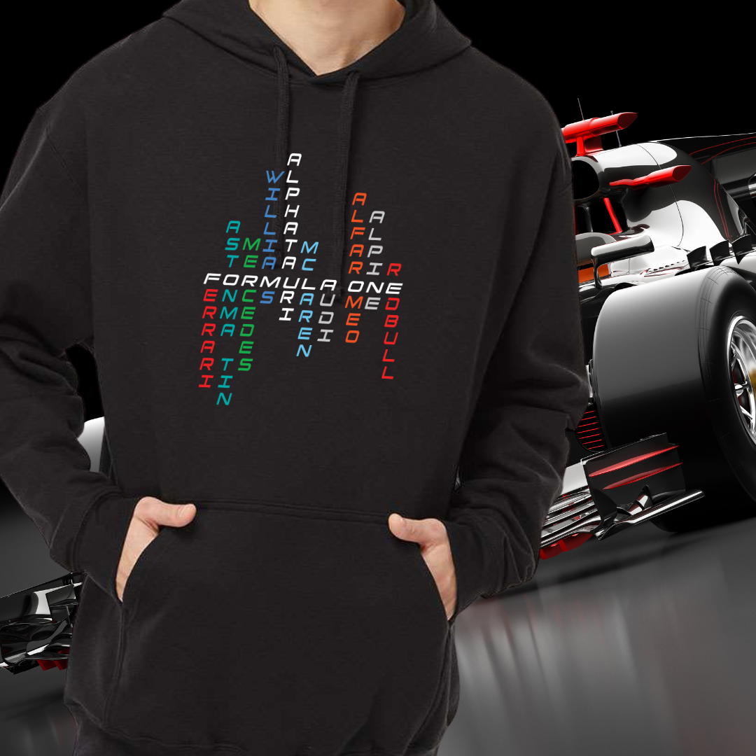 Formula One Racing Hoodie Say it with Stacey