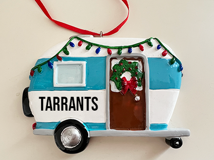 Camper Personalized Ornament