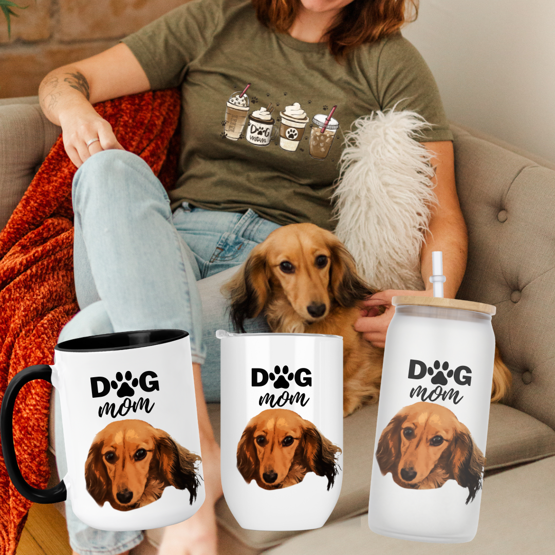 Personalized Dog Mom Gift 
