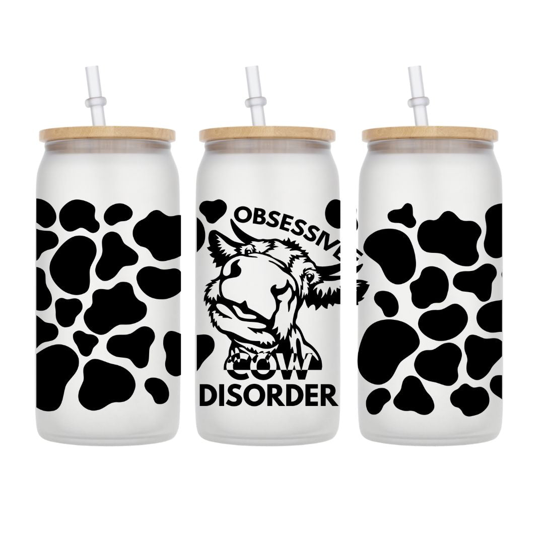 Obsessive Cow Disorder Tumbler + Socks